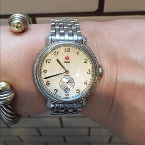 Michele CSX diamond watch